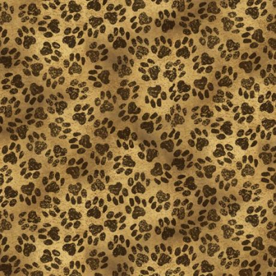 For The Love Of Labs - Paw Prints Brown