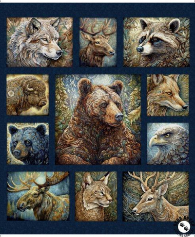 Enchanted Forest - Animal Panel