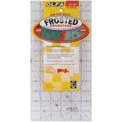 Olfa Frosted Ruler 6x12
