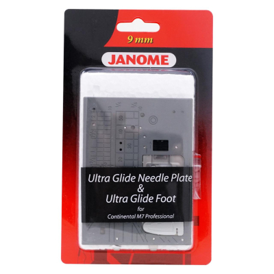 9mm Ultra Glide Needle Plate & Ultra Glide Foot