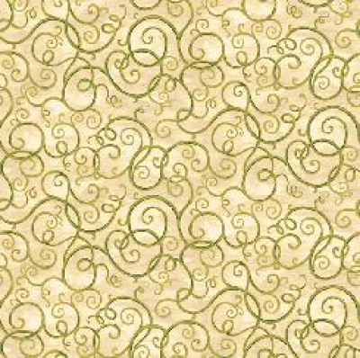 Always Give Thanks Beige/green Swirls