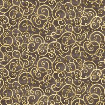 Always Give Thanks Brown/gold Swirls