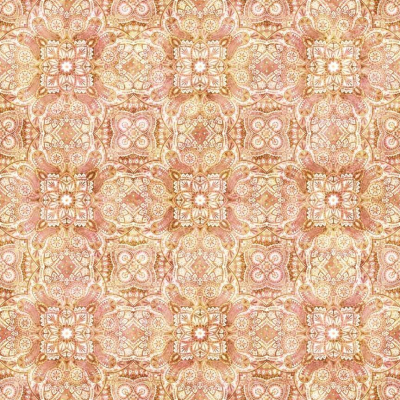 Cotton Tails - Peach Medallion