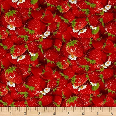 BERRY GOOD - Strawberries & Tiny Flowers