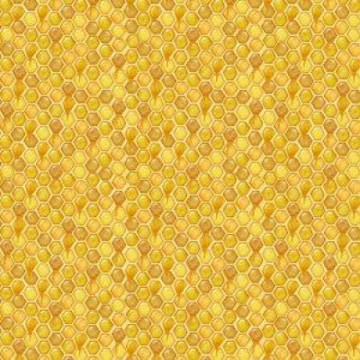 Autumn Sun - Yellow Honeycomb