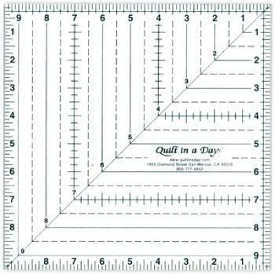 Quilt In A Day 9.5 Square Up Ruler