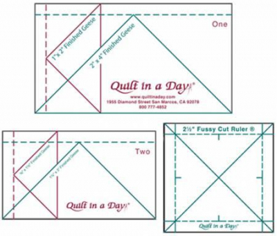 Quilt In A Day-mini Ruler Set