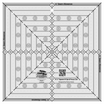 Creative Grids-9.5" Square Ruler