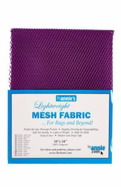 Purple Mesh Fabric