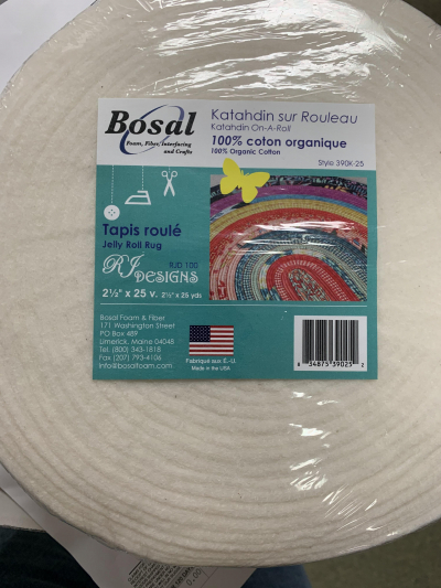 Bosal 2.5" -100% Cotton Batting Roll