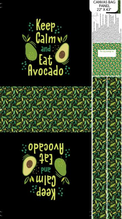 AVOCADO LOVE - BAG PANEL