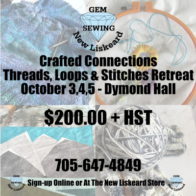 Crafted Connections Threads, Loops & Stitches Retreat