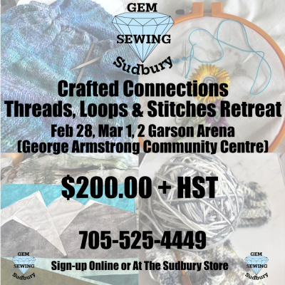 Crafted Connections Threads, Loops & Stitches Retreat