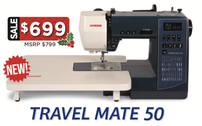 Janome Travel Mate 50 Christmas Sale