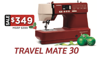 Janome Travel Mate 30 Christmas Sale