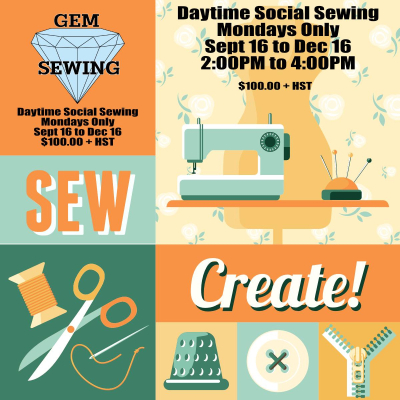 Daytime Social Sewing