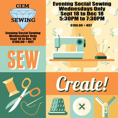 Evening Social Sewing