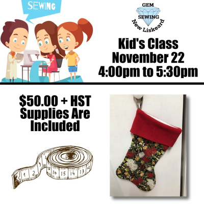 Kid's Class November 22