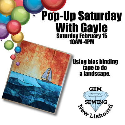 Pop Up Saturday With Gayle 