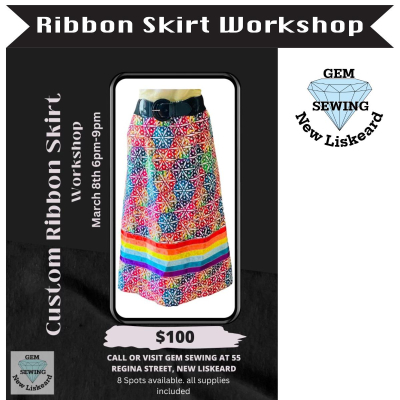 Custom Ribbon Skirt Workshop - New Liskeard